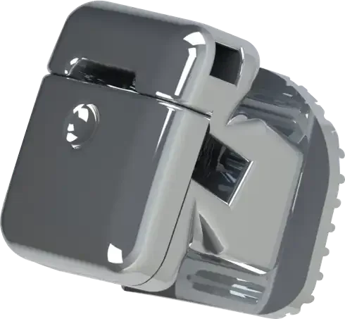 Yahong Orthodontic Self-ligating Bracket Standard/High/Low Torque Dental Braces 7G Max with auxiliary arch foramen Factory Price