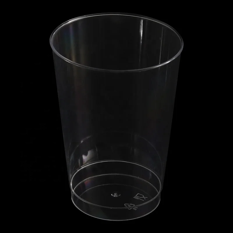 Amazon Choice 5 Stars Elegant Reusable Plastic Drinking Beer Wine Glass Cups