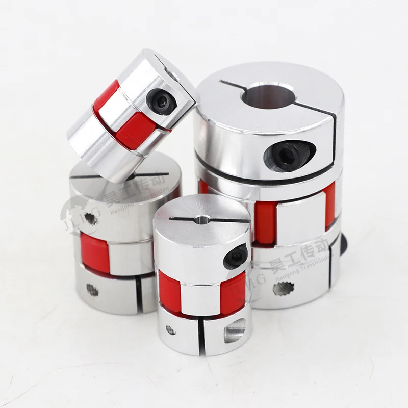 China manufacturer, XL/GR Couplings Clamping, For CNC Servo Motor Miniature Ball Screw, Spider Jaw Rotex Aluminum Plum couplings