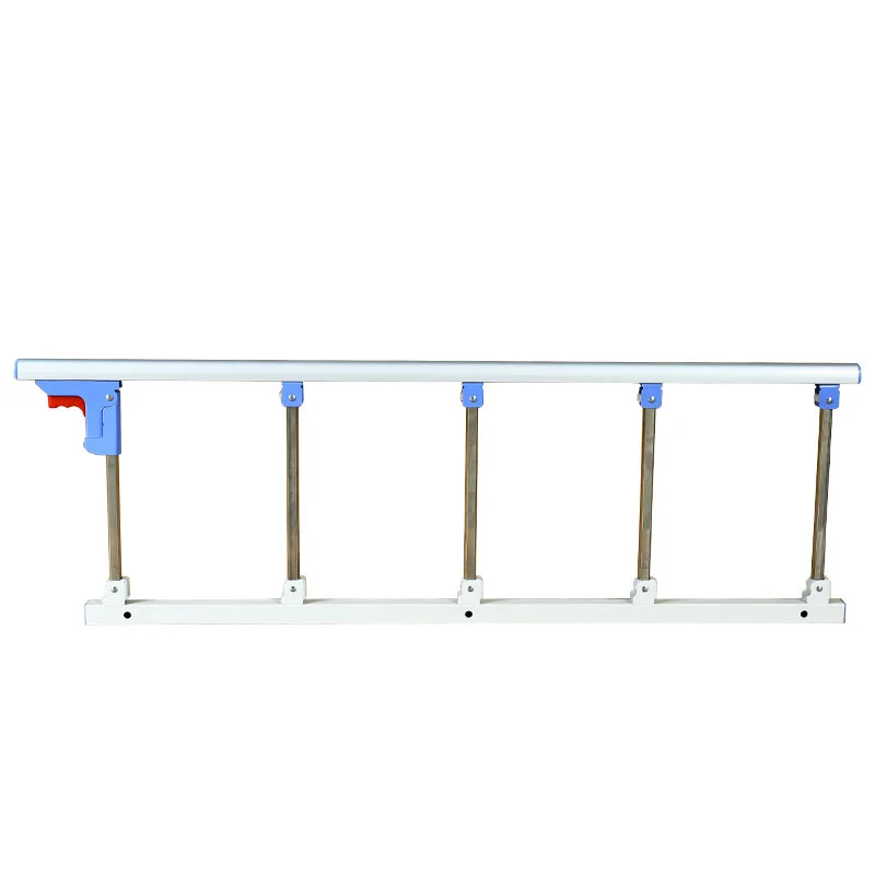 
Hospital bed accessories aluminum alloy guradrails side rails with pole column 