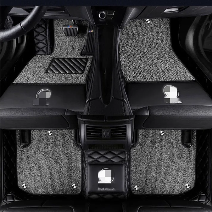 car floor mat leather custom for Volkswagen Amarok, 2021 RHD