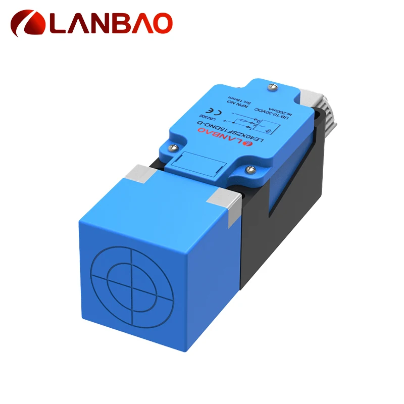 Lanbao Расширенный зондирования расстояние Индуктивный переключатель датчик приближения (LE40XZSN40DLOY-D DC2)