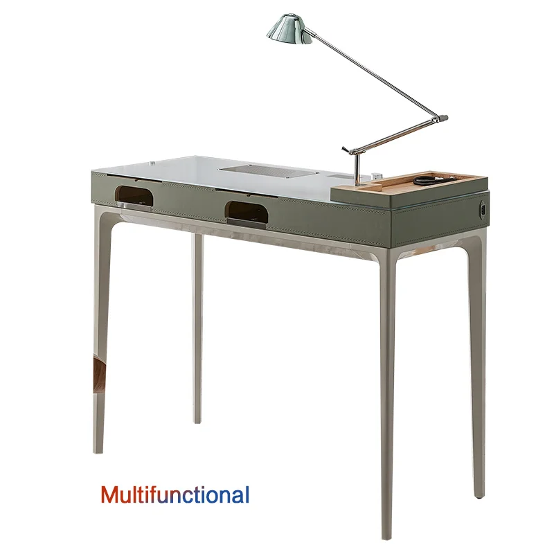 All-in-one multi-functional manicure table nail desk workstation with exhaust fan