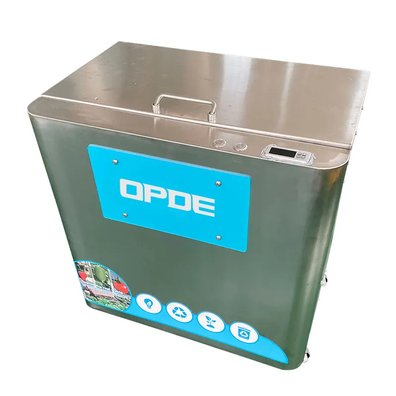 Environment Friendly OPDE Leaves Waste Convert to Fertilizer Recycling Food Machine