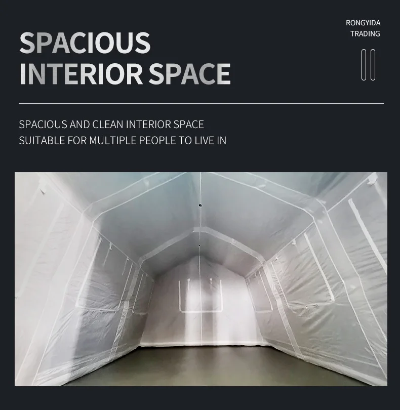 Hot Selling Storm Shelter Tent Temporary Home for Flood Victims Modular Disaster Pop-up Evacuation Cabin Emergency Tent