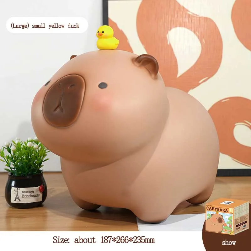 New Capibara Piggy Bank Deposit Withdrawal Piggy Bank Kids Boys Girls Deposit Withdrawal Capybara Money Bank