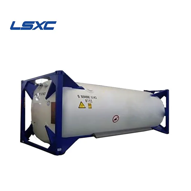 Доступный криогенный контейнер-бак LOX/LIN/СПГ 40 футов T75 стандарта ISO