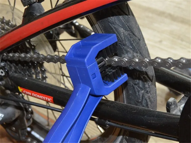 
Newest Sale Bicycle Cycling Crankset Chain Brush,Motorcycle Bike Chain Cleaning Maintenance Brush 