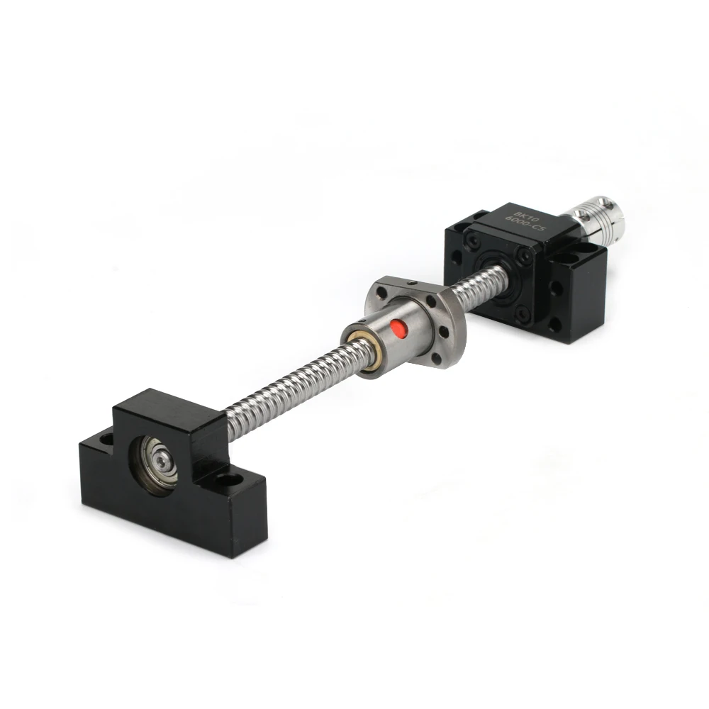 high grade with end machining 2010 SFU2010 DFU2010 ball screw and nut