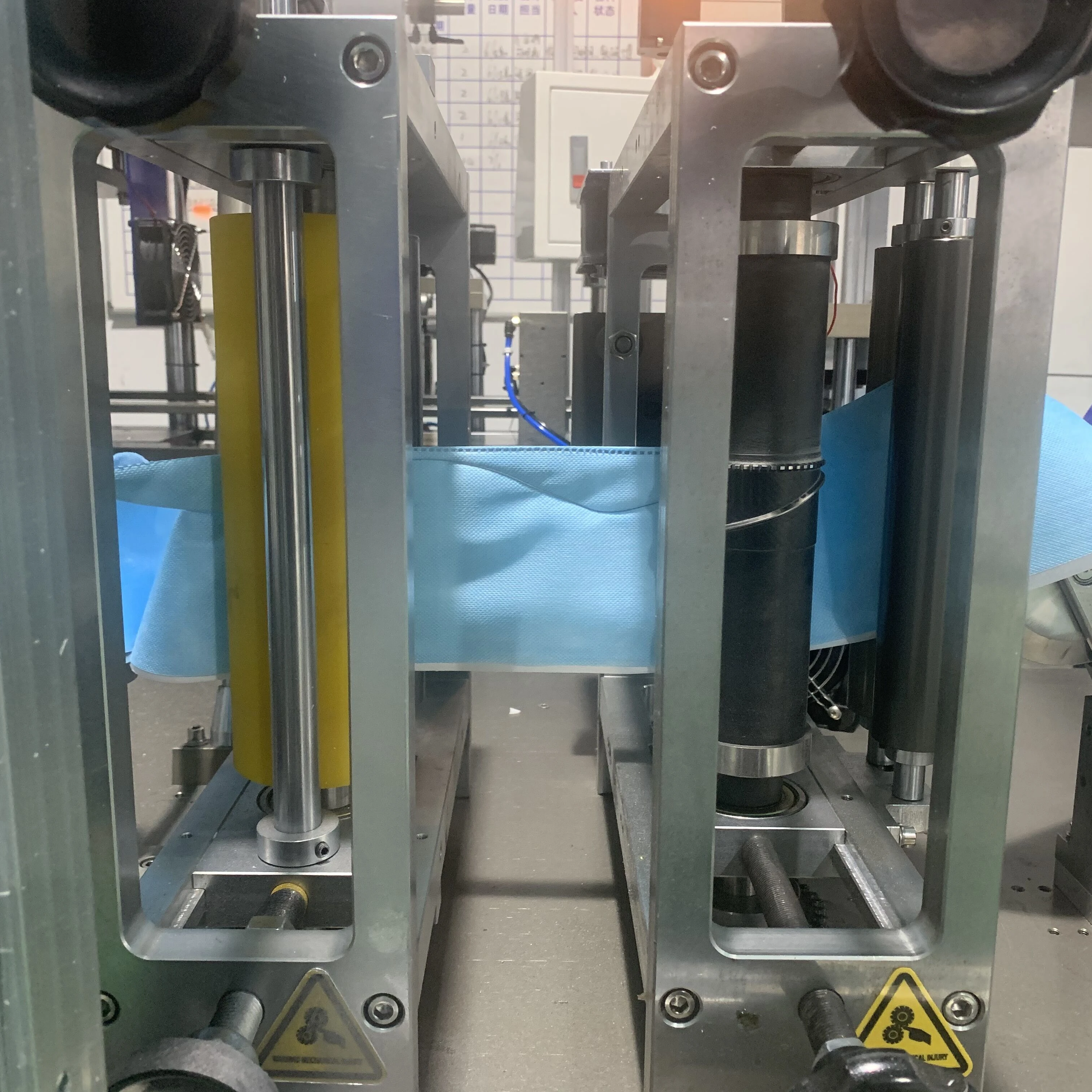 manufacturing 2d 3ply ffp3 ffp2  full elastic 1860 cup face mask making machine