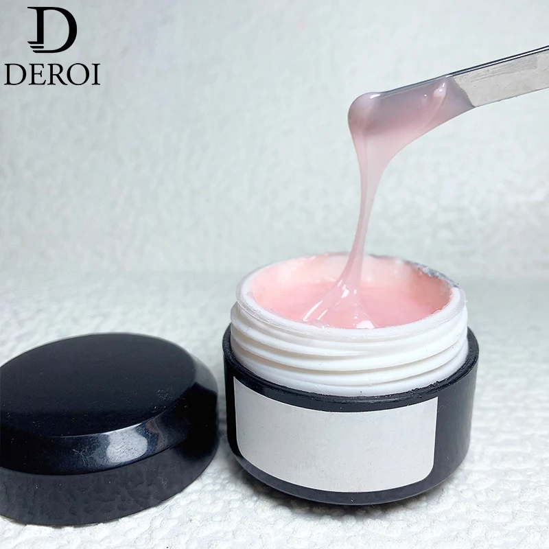 Deroi Hard UV Gel Polish Extension Master Gel Builder Nail Extension Natural Construction