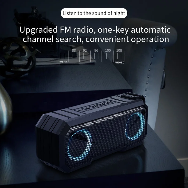 Portable Speaker Wireless Wholesale IPX7 Deep Waterproof Mobile Phone Accessories Car Mini Subwoofer Dj Speaker Box