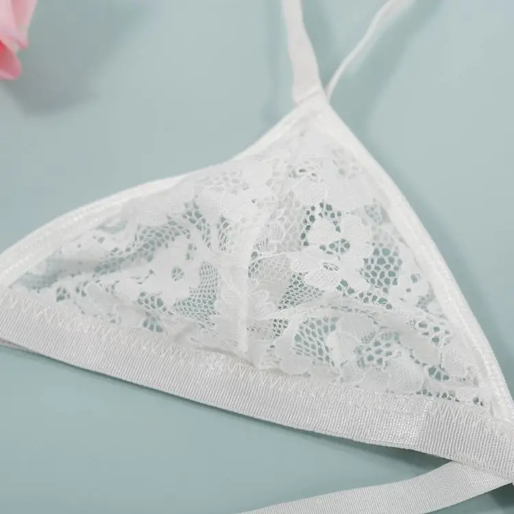 Top Fashion Lingerie Sexy Hot Erotic, Bra Sets Panty G-String Set Sexy Transparent Lingerie Lace Open Bra & Brief Sets/