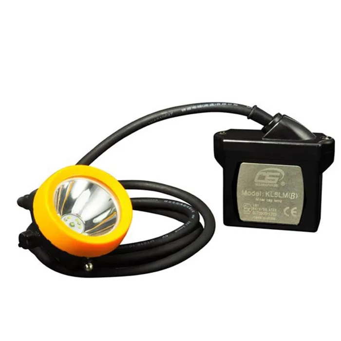 KL5LM underground led coal mining light miner cap lamp charger