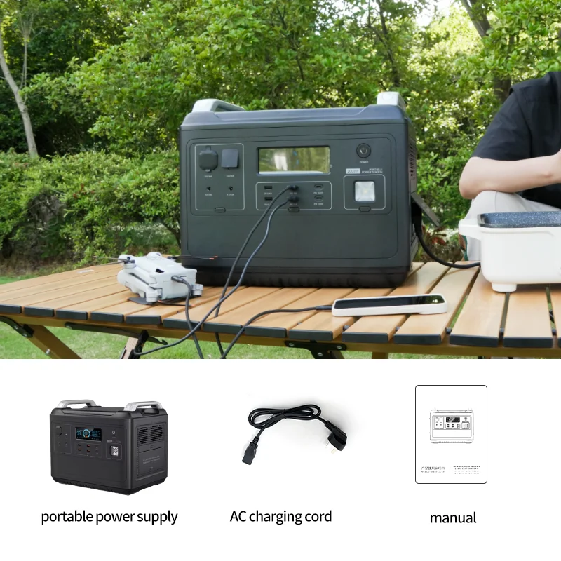 2000W/2048Wh  portable power station with solar panel for sale home energy storage battery