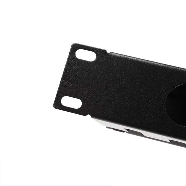 1,2 мм SPCC инструмент для управления кабелями горизонтальный 1U и 2U 12 портов металлический кабель-менеджер для 19 'шкафа