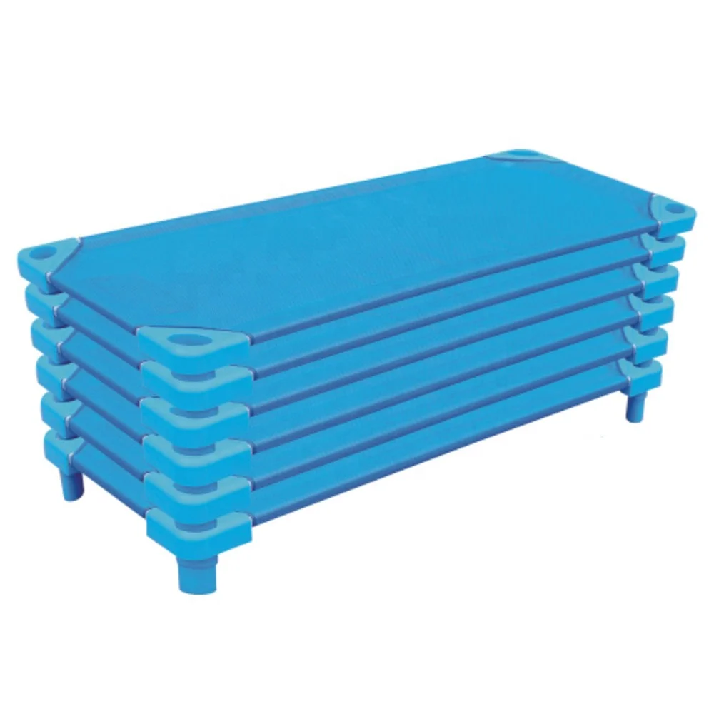 CE Children Funiture Bed For Nap Stack Cot,CE Stackable Cot Bed For Child, Bedding Set