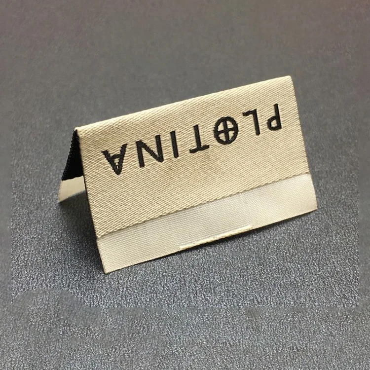 custom polyester fabric printed clothing care tag cotton instruction warning washing label satin labels wash care label
