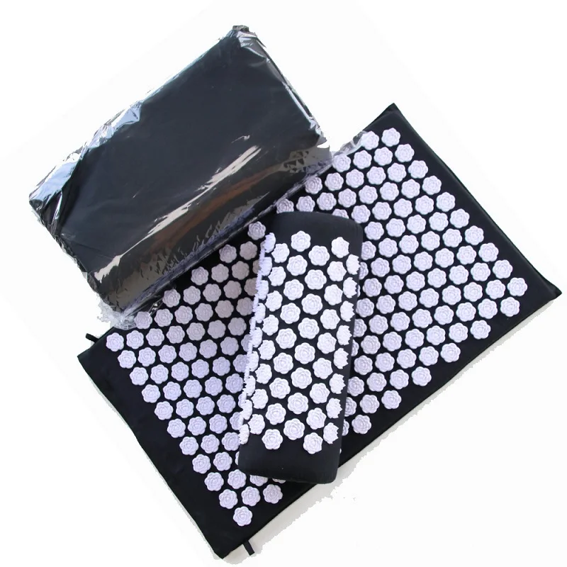 Manufacturer TPE Pain Relief Home Fitness Gym Massage Pad Acupressure Sports Yoga Mat Bag