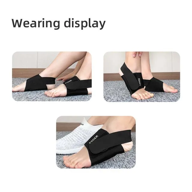 Flat Foot Corrector Equipped With Adjustable Silicone Support Helps Arch Correction