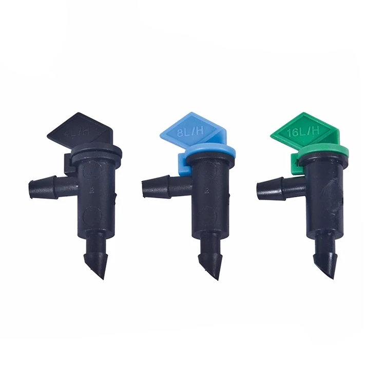 Капельница для флага 1/4 8 л/ч компенсация давления без разборки капельный излучатель