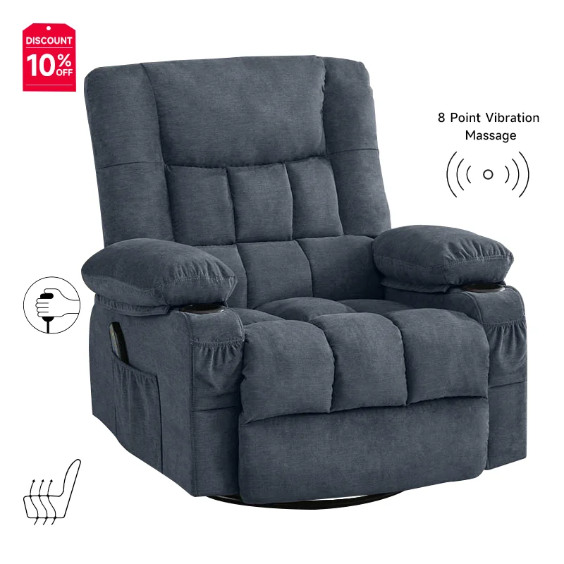 sofa reclinable giratorio de cuero genuino vip cinema ue  Velvet recliner chair