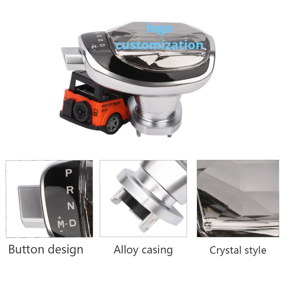 Car Gear Knob Ball Gear Shift Knob for Toyota Camry Crystal car gear handle