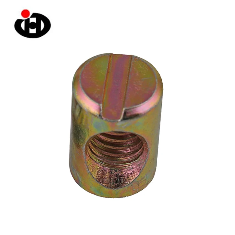 Jinghong  High Precision Carbon Steel  Slot Hole Barrel Nut M6