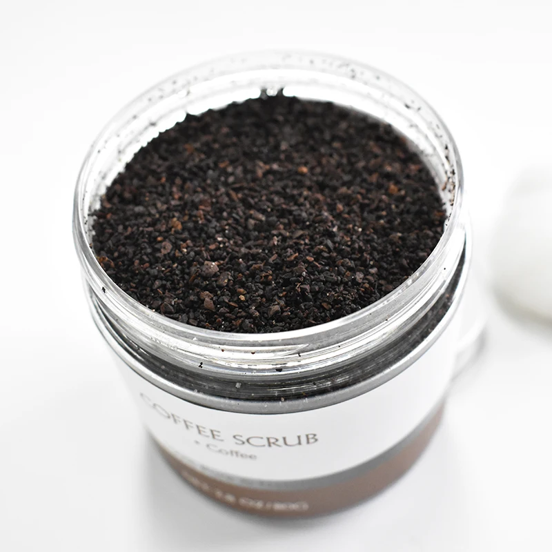 Organic Coffee Exfoliating Body Scrub Private Label Skin Care Body Salt Scrub