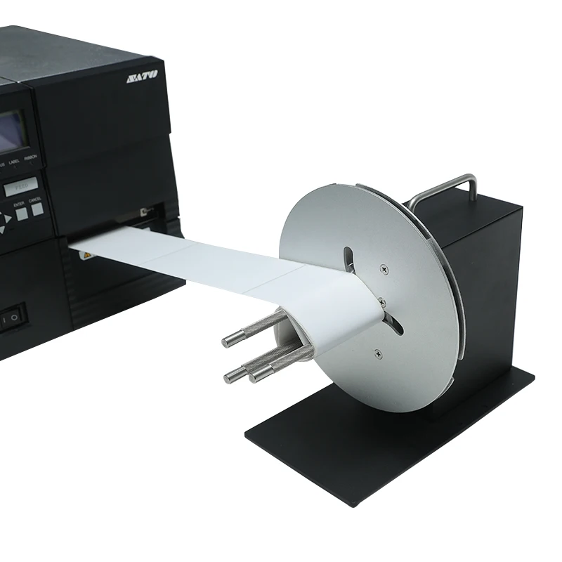 HD-R9 high Quality automatic label rewinder roll barcode sticker label rewinding machine with counter
