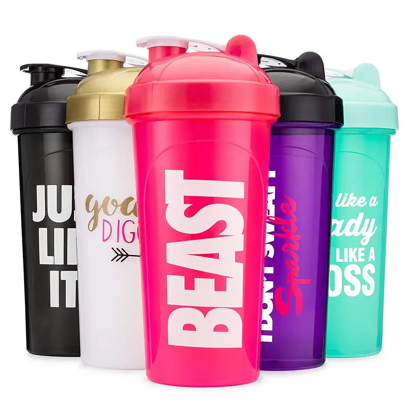 Amz Hot Selling 2024 Eco Friendly Wholesale Products 2024 Plastic 700ml Protein Shaker Bottle Gym
