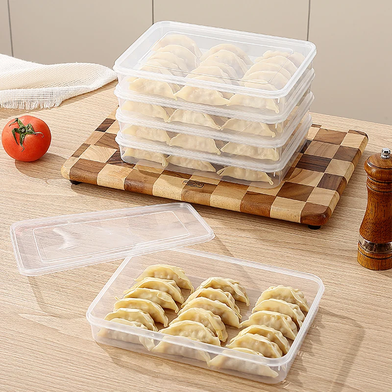Stackable Portable Food Storage Containers Which Are The Perfect Choice For Storing Meat, Fruit,Vegetables, Dumplings And More.