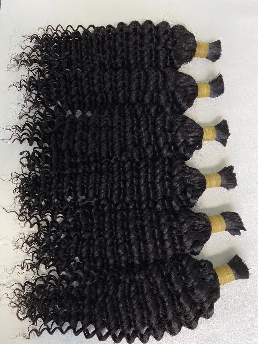 Кудрявые волосы из натуральных волос