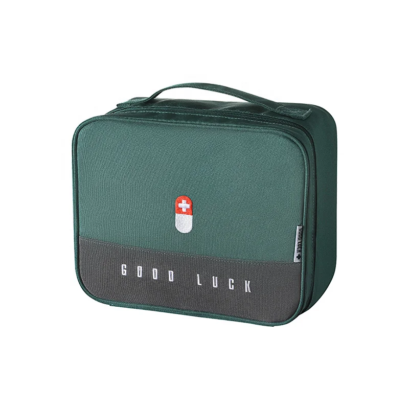 First Aid Empty Kit Compact and Lightweight First Aid Bag for Emergency at Home Office Car Outdoors Boat Camping Hiking