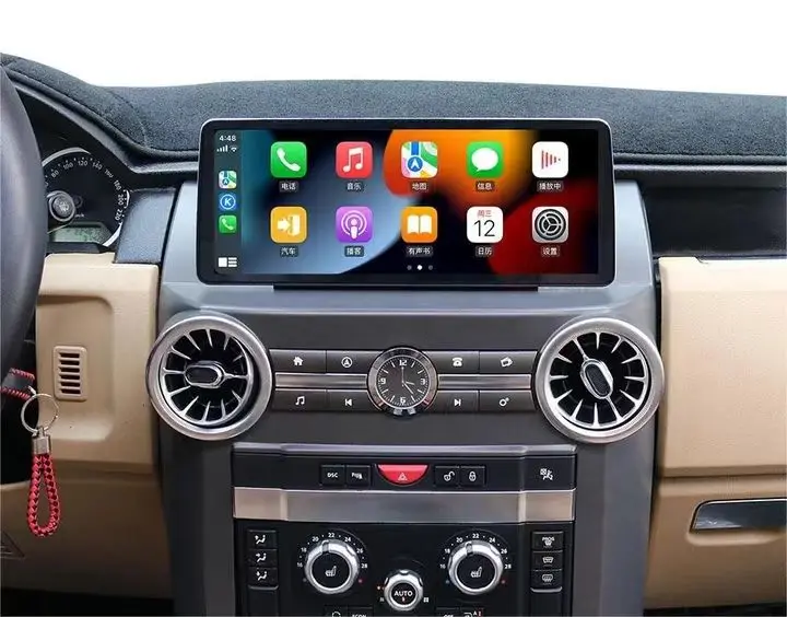 Gerllish Android автомобильное радио стерео GPS для Land Rover Discovery 3 LR3 плеер мультимедийная навигационная система Carplay экран