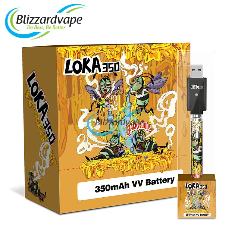 Rechargeable Vape Battery Charger 350Mah Cbd Battery Twist 510 Vape Pen Battery