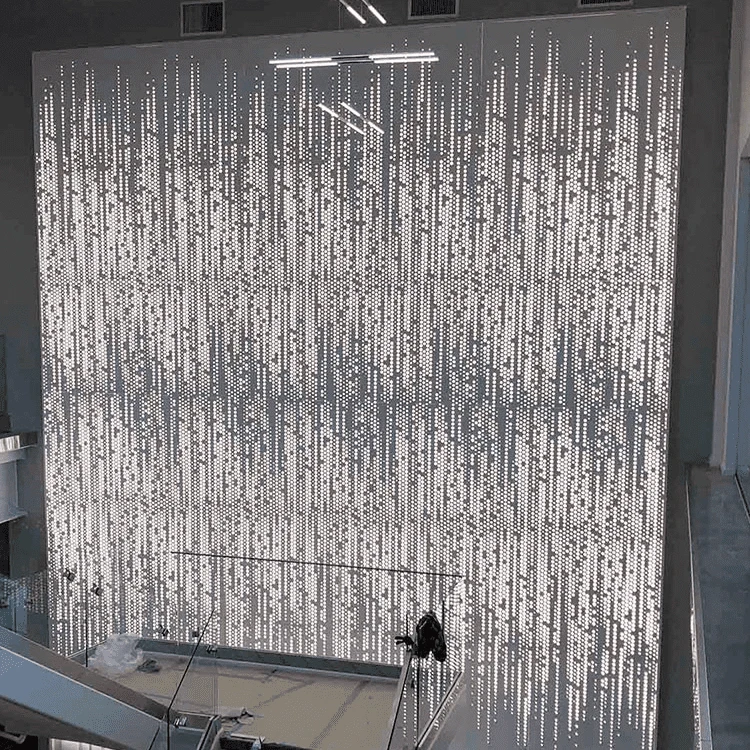 Perforated Aluminum Metal Wall Facade Panel