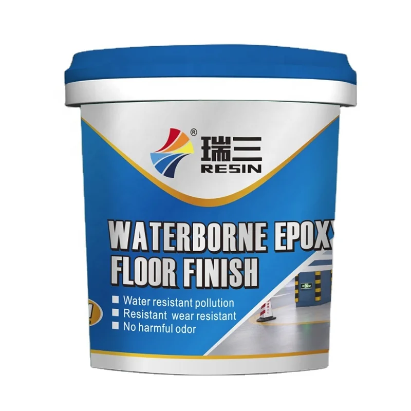 High Quality Showrooms UV Resistant Floor Paint Tough Film Self Leveling Epoxy Floor Resin Coating
