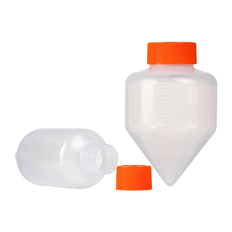 Microflex ergoform lab plastic 250ml 500ml Plastic Conical Centrifuge bottle at CellproBio