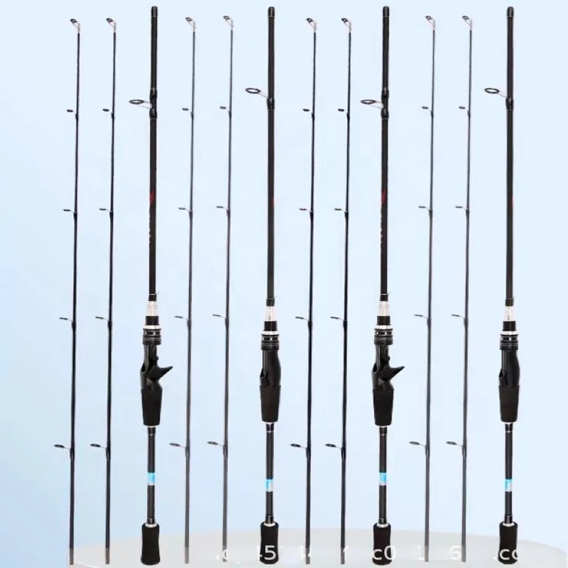 Tcoedm 2 Sections New Custom OEM Inshore Fishing Rod Light Weight Carbon 1.65m 1.8m 2.1m 2.4m Spinning Casting Rods