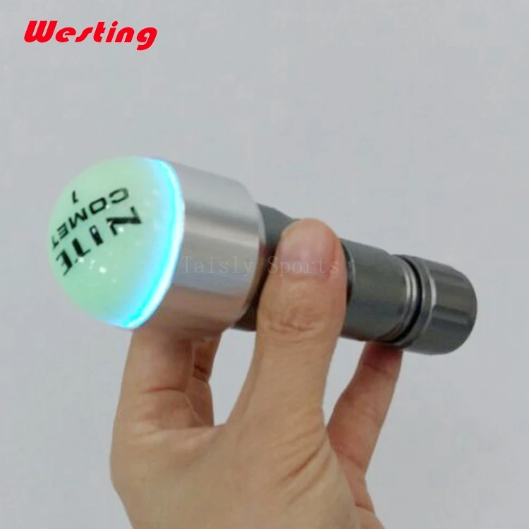 UV Flashlight Rechargeable Fluorescent Training golf Balls glow in the dark at night