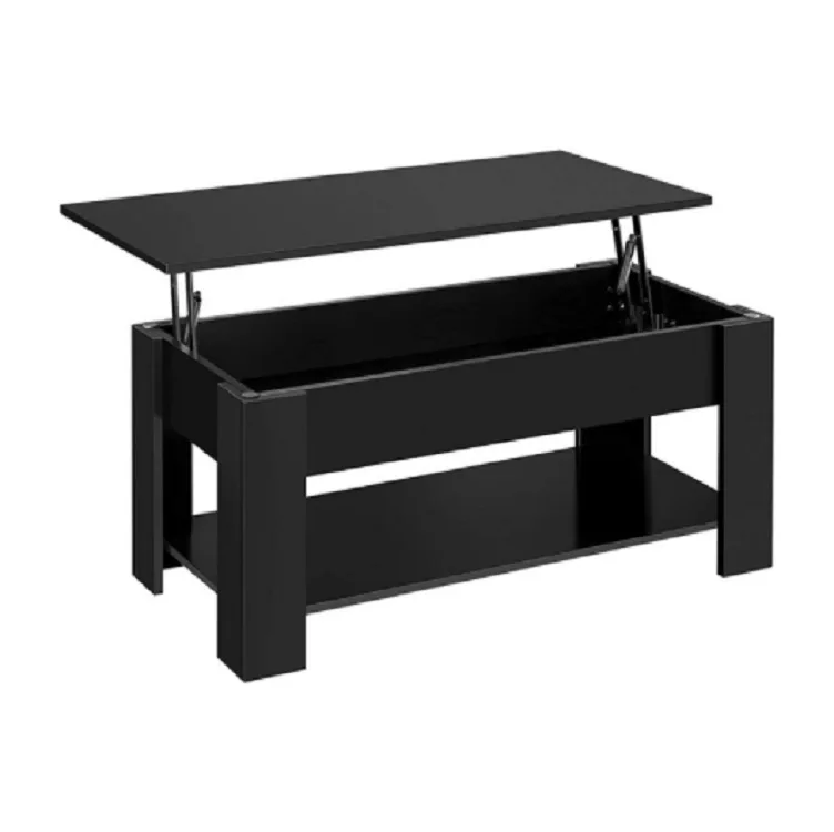 Modern Classic Wood Coffee Table storage with Height Adjustable Lift Top New Style Multifunctional Living Room Furniture