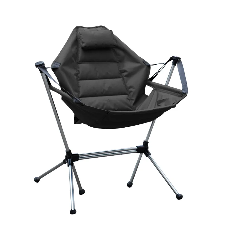 Hot Sell Portable Foldable Outdoor Hanging Garden Camping Rocking Chairs for Camping