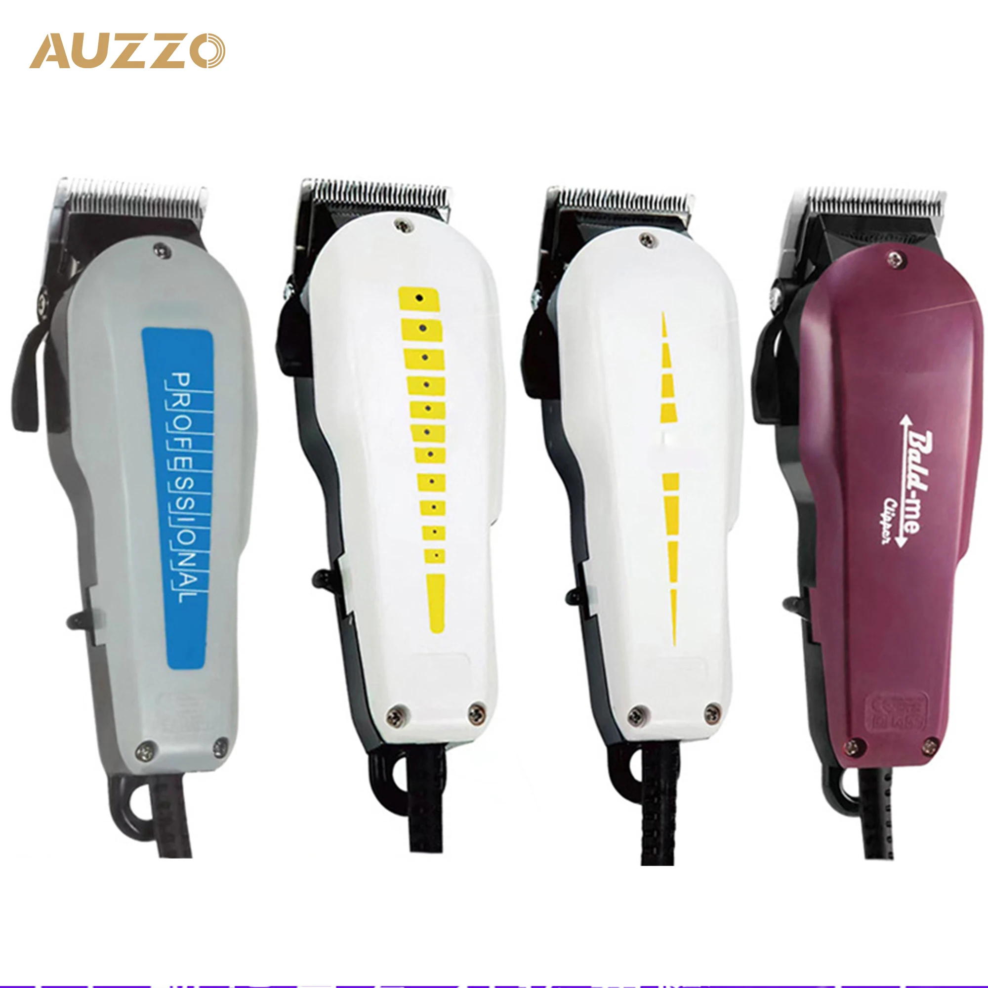 Professional Plastic Heavy Duty Corded Hair Clipper Trimmer With Stainless Steel Blade Electric Hair Clipper