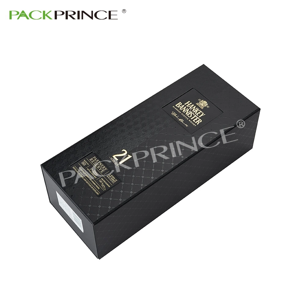 Роскошная пустая Магнитная бутылка для ликера вина Vodkas Подарочная коробка бутылок с логотипом на заказ