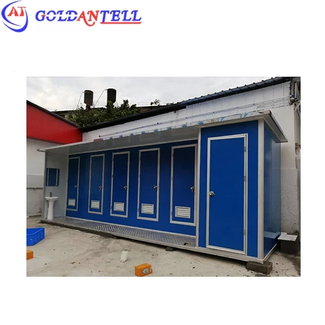 Fast Constructed portable guard house Malaysia design security cabin With Toilet