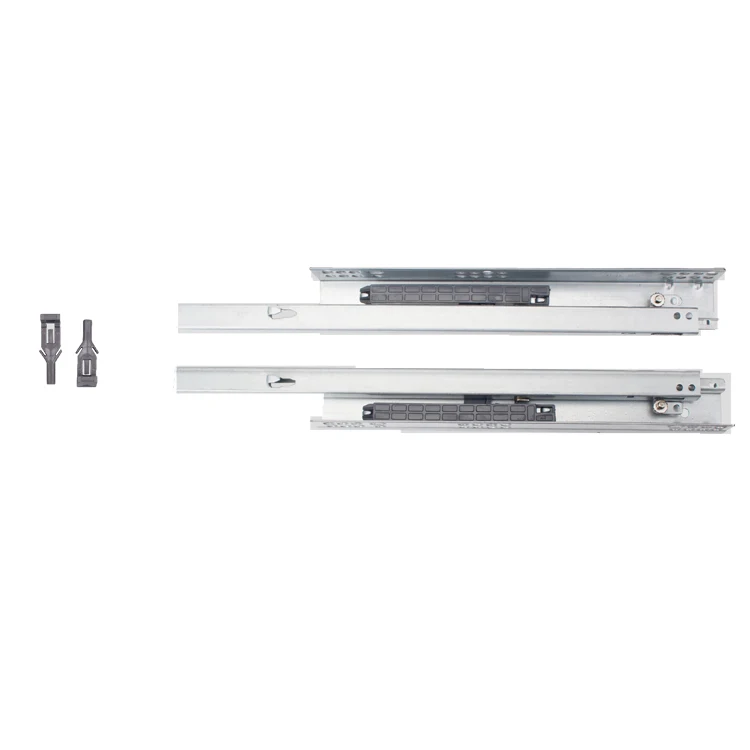 Chinese factory  dtc 22 inch Soft Close hardware full extension drawer slide for kitchen cabinet