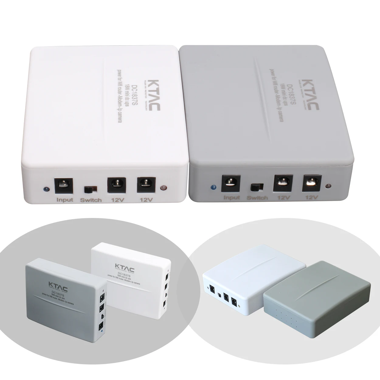 18W 20wh mini dc ups output 12V for wifi router modem networking dc devices