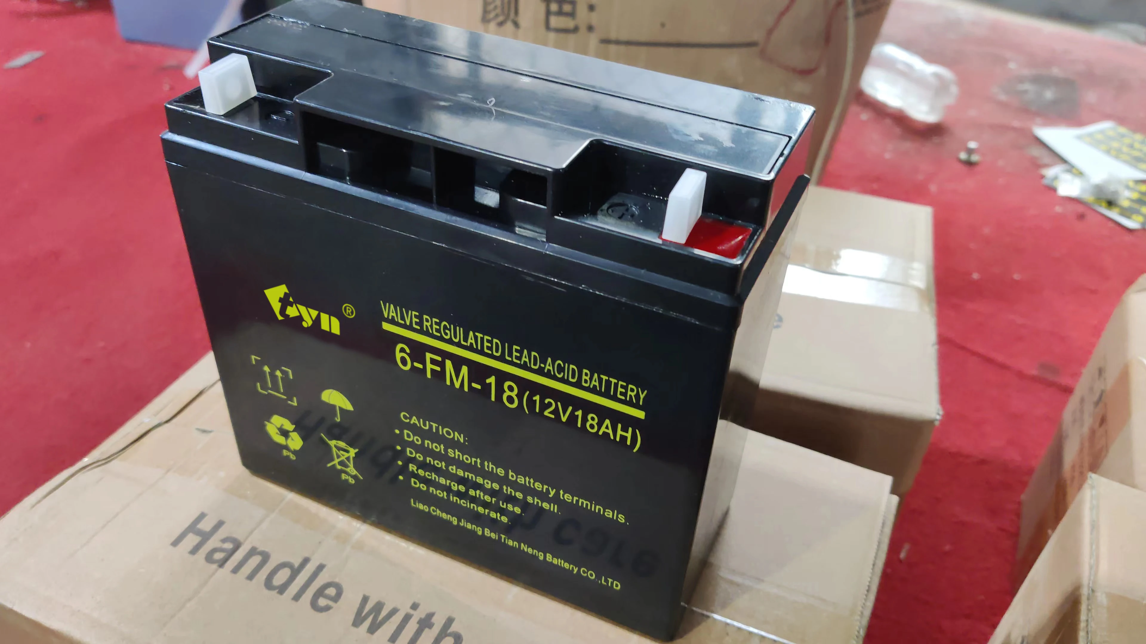 12V18AH storage battery recyclable rechargeable to save battery medical photo12v17ah 18ah spare battery