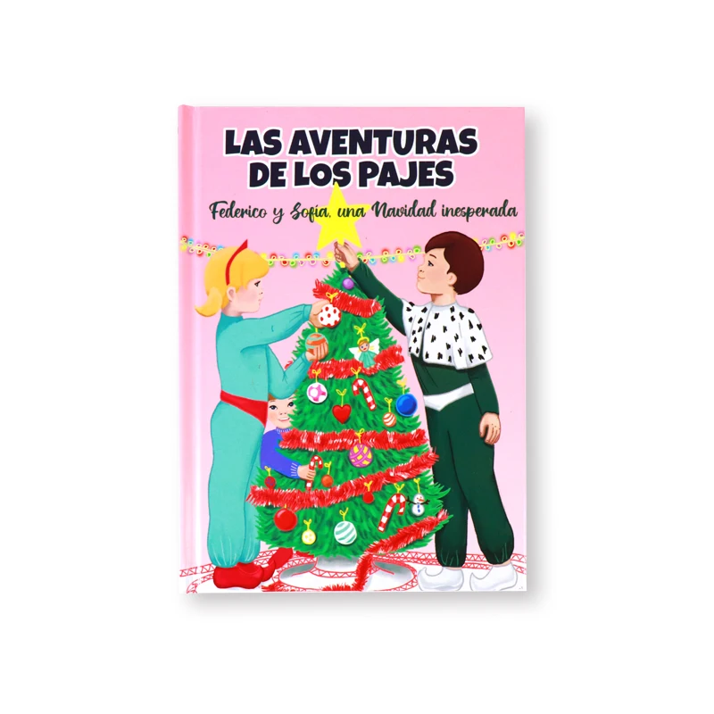 Professional High Quality Spanish Christmas Story Books Custom Children Book Publishing Printing